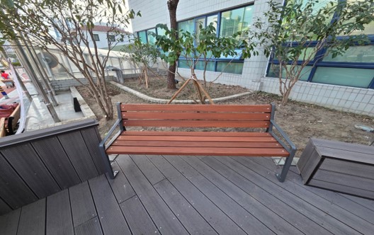 등벤치 설치 후1